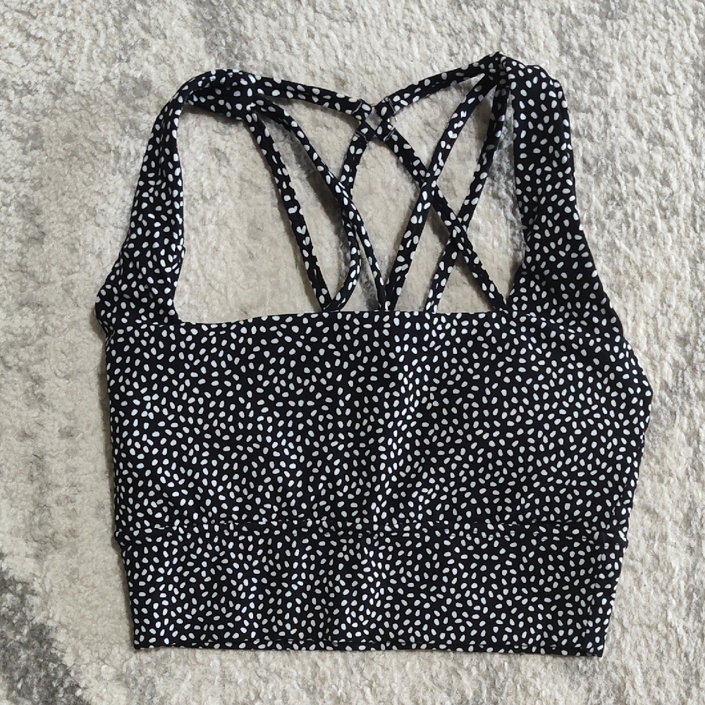 BuffBunny Revolution Sports Bra In Bossy Print, Size XS